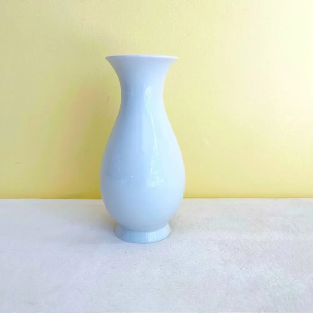 Vtg Mid-Century Trumpet Fürstenberg Siegfried Möller Vase Germany Minimalist
